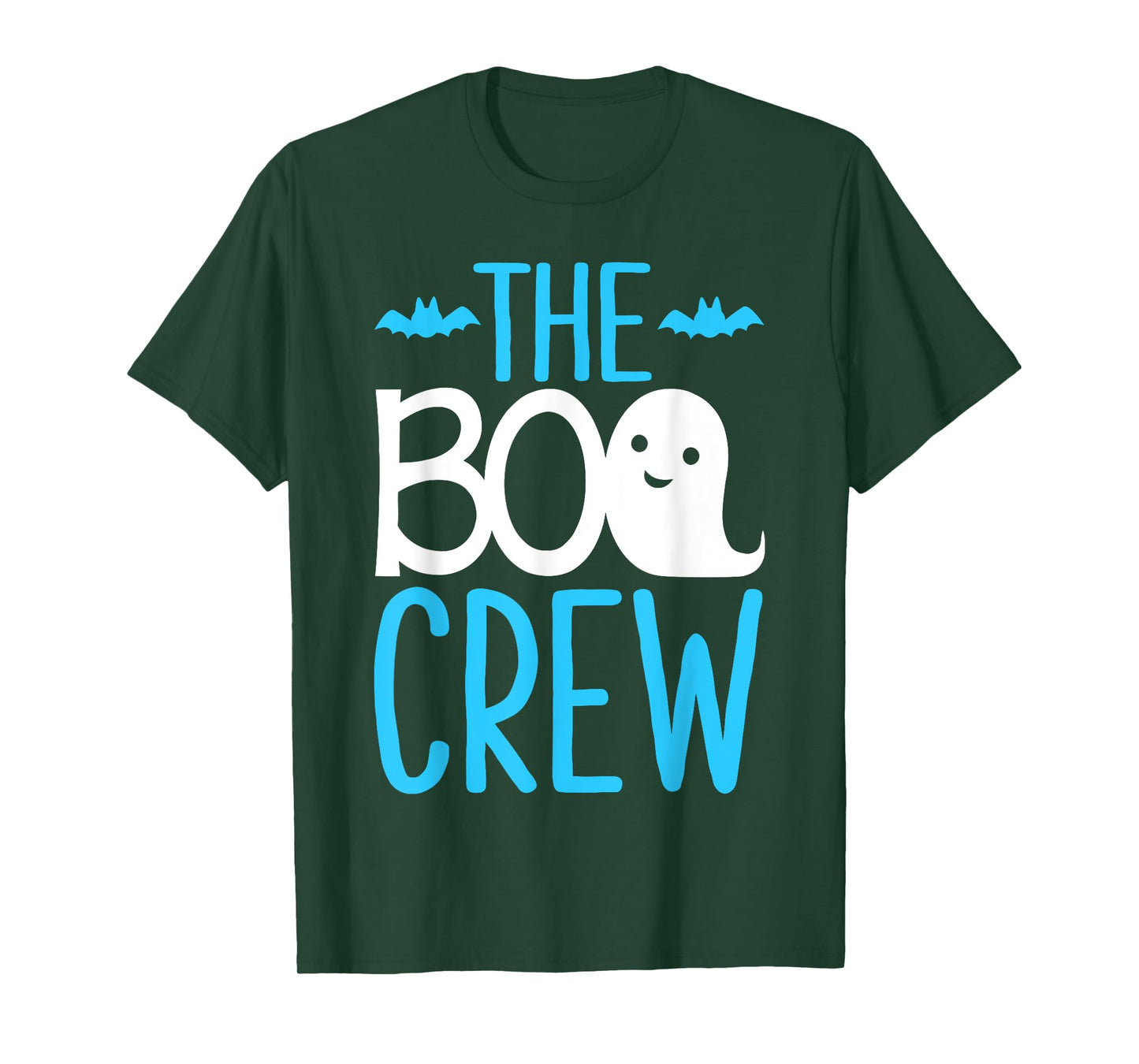 The Boo Crew Shirt Matching Halloween T-Shirt Blue
