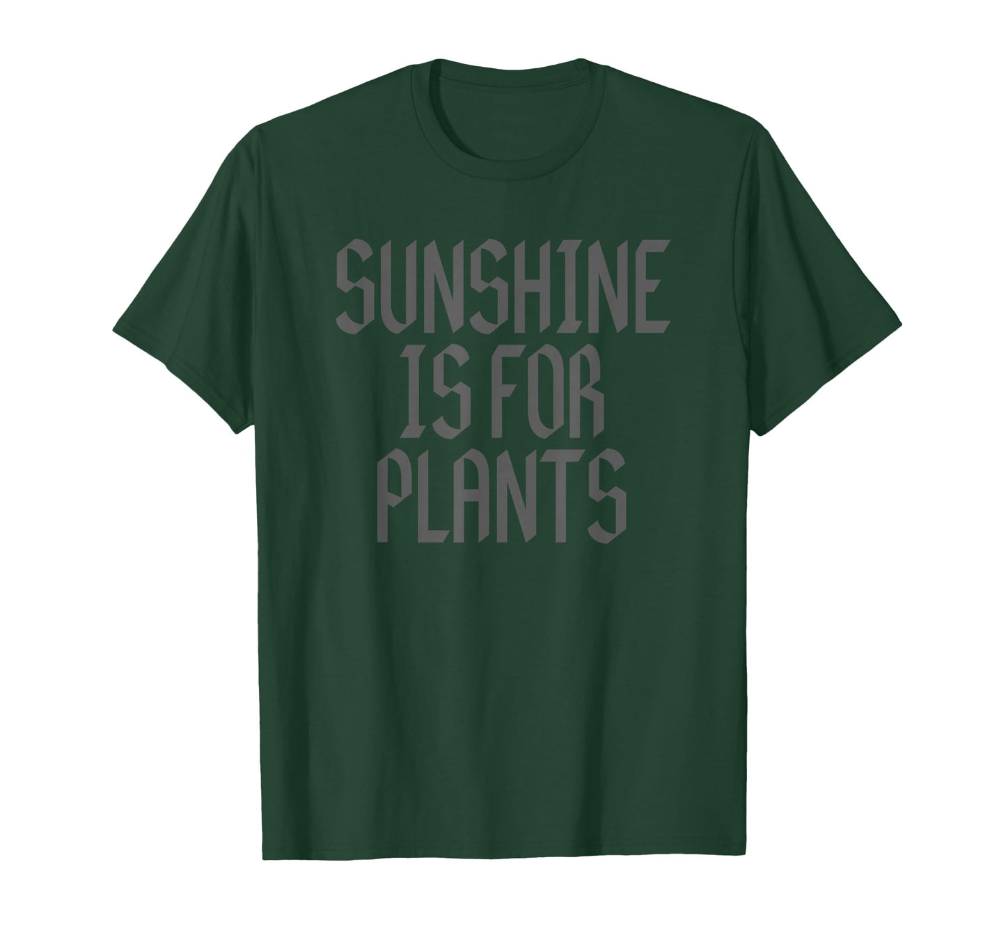 Sunshine is for Plants Emo Soft Grunge Nu Goth Occult Gothic T-Shirt