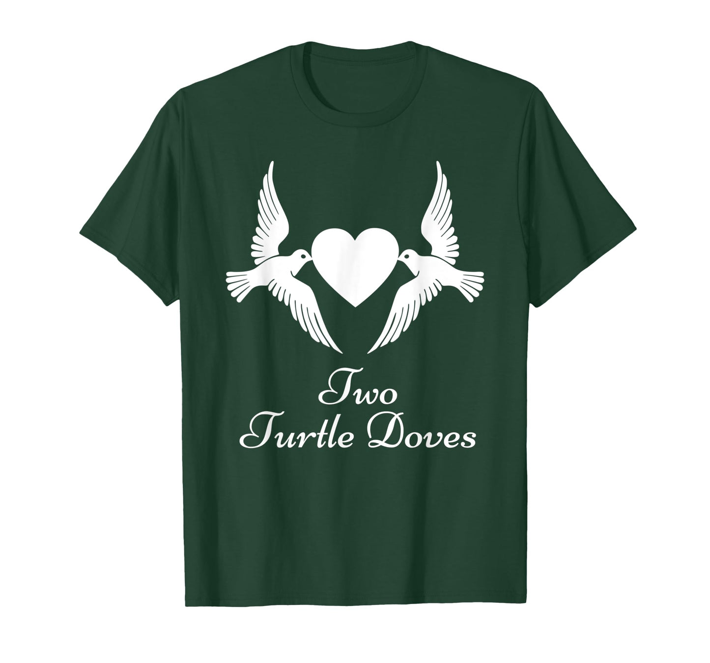 Two Turtle Doves Shirt Twelve Days of Christmas T-Shirt