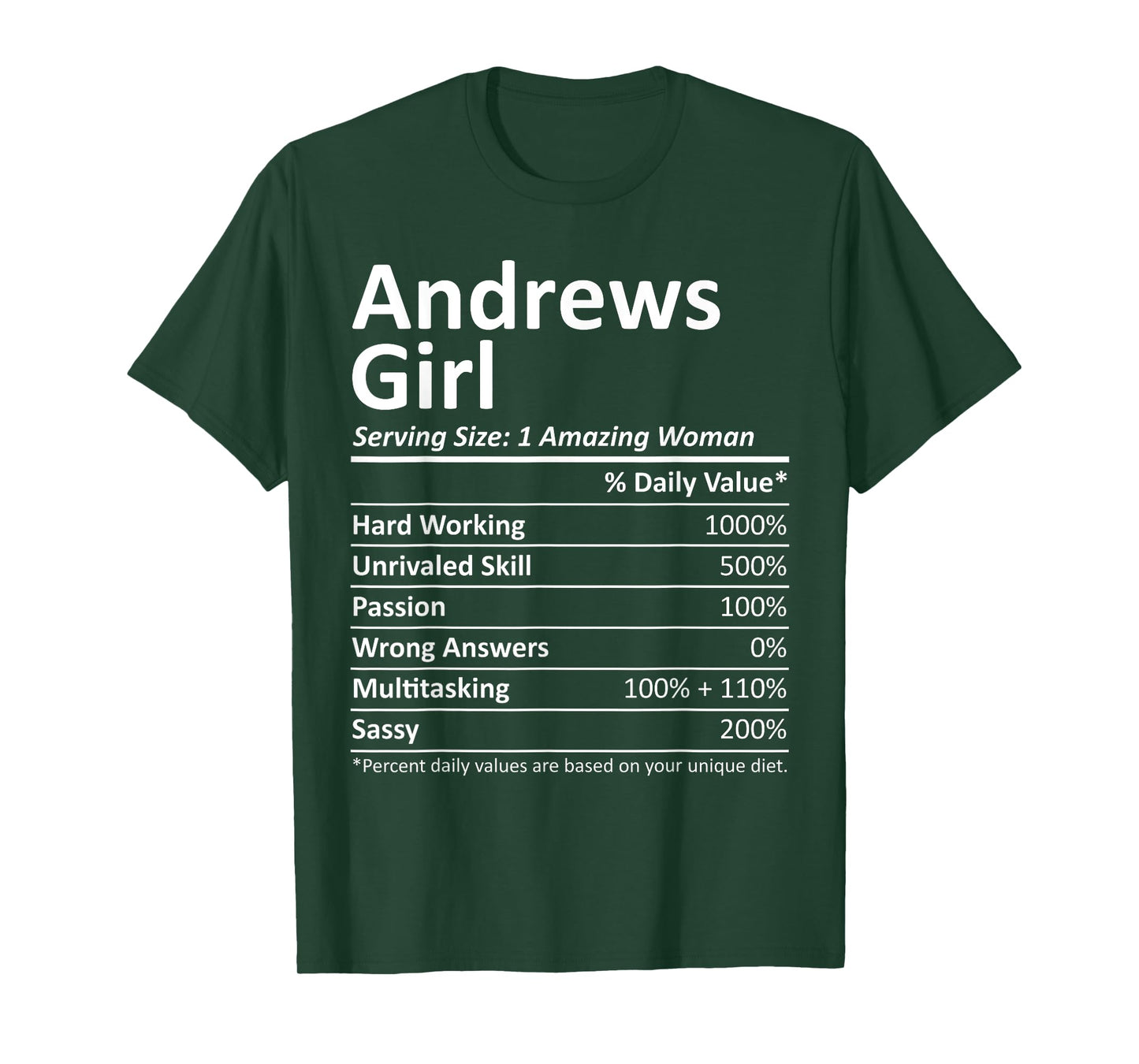 ANDREWS GIRL TX TEXAS Funny City Home Roots USA Gift T-Shirt