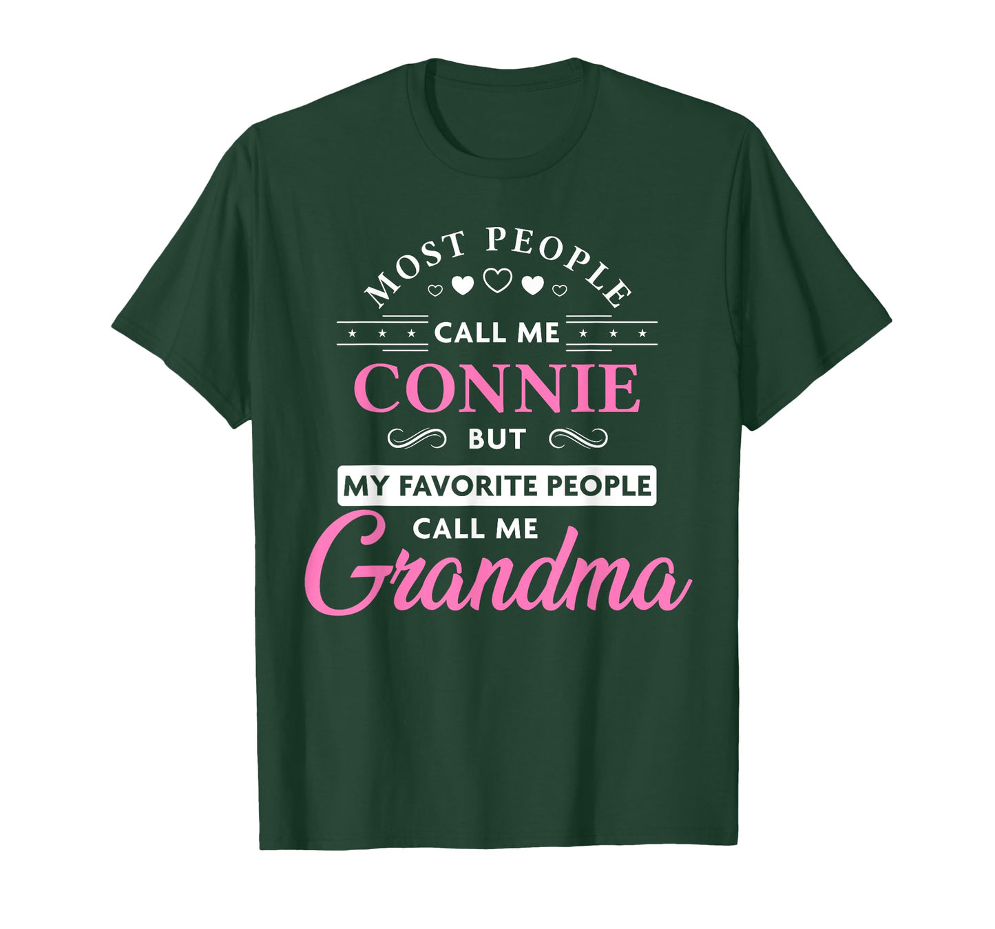 Connie Name Gift Personalized Grandma T-Shirt