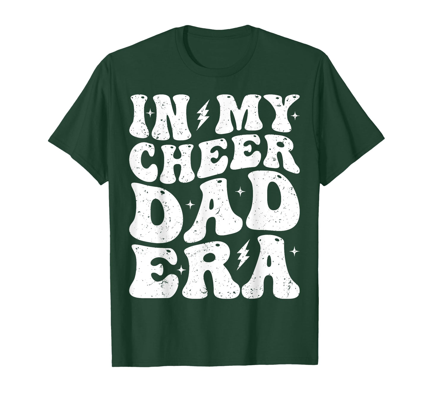 In My Cheer Dad Era Cheerleading Cheerleader Dad T-Shirt