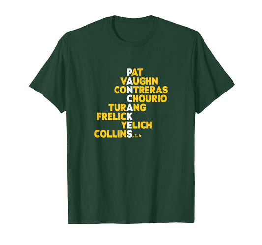 Pancake Names - Milwaukee Baseball T-Shirt