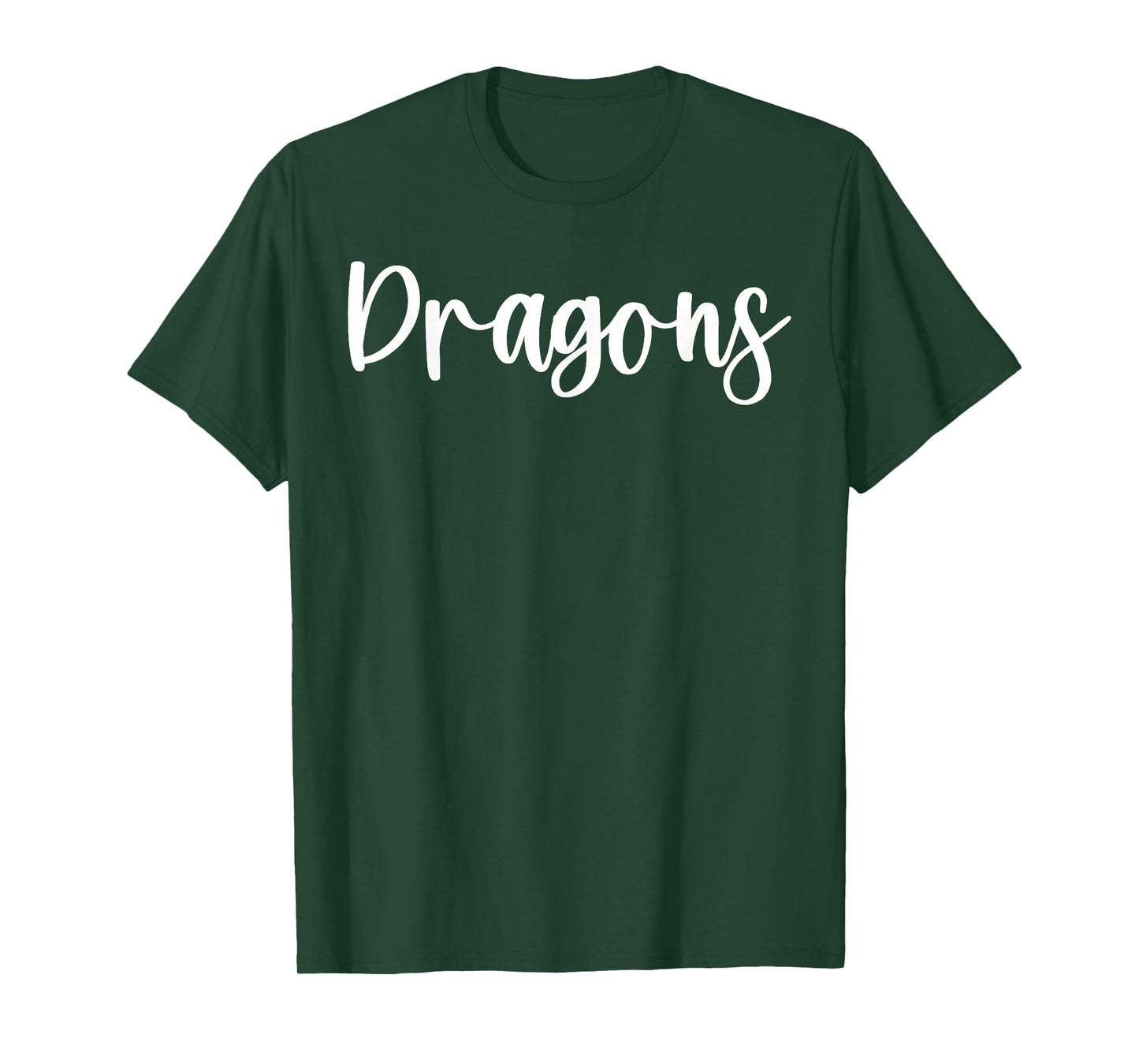 Dragons School Spirit Team Mascot Game Night T-Shirt