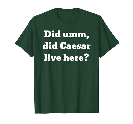 Did UMM, did Caesar Live here? T-Shirt