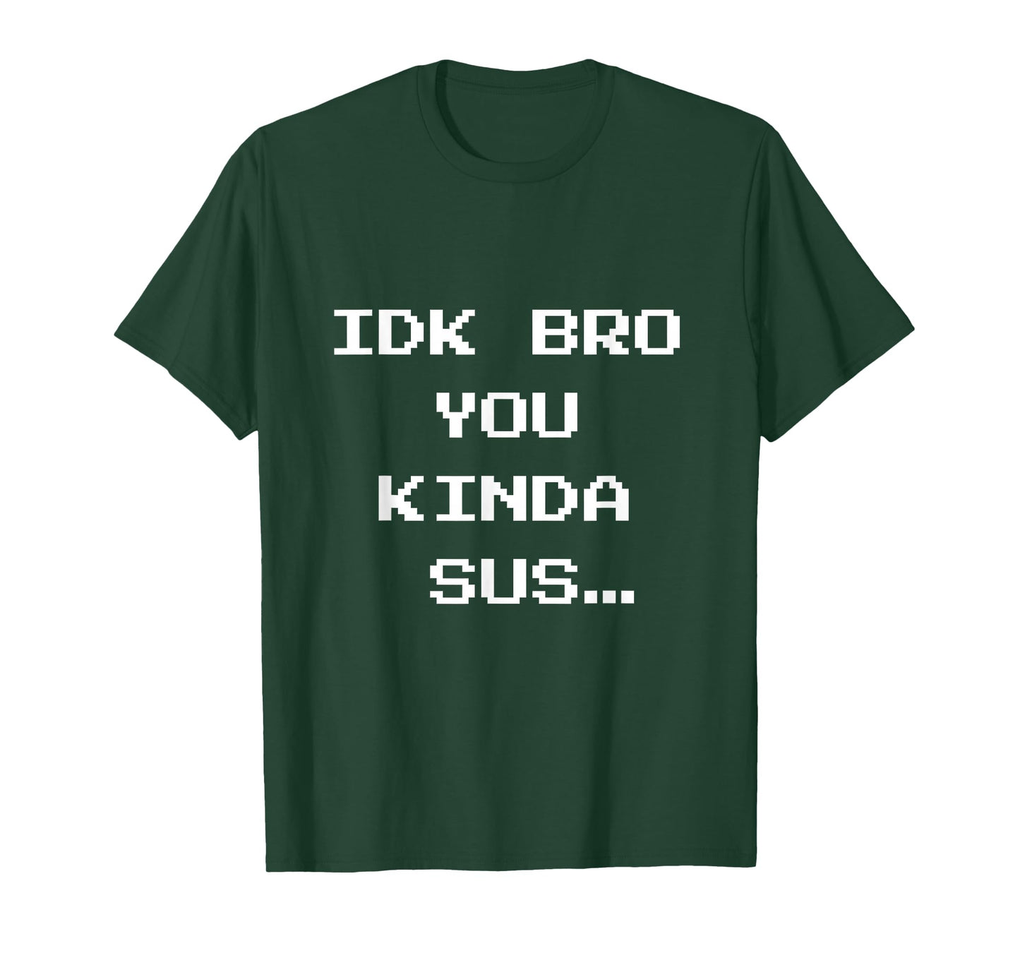 Gaming Meme Impostor Coffee IDK Bro You Kinda Sus T-Shirt