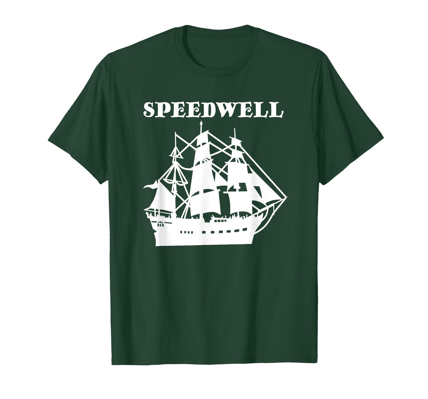 Speedwell Ship - Pilgrim Boat America American History T-Shirt
