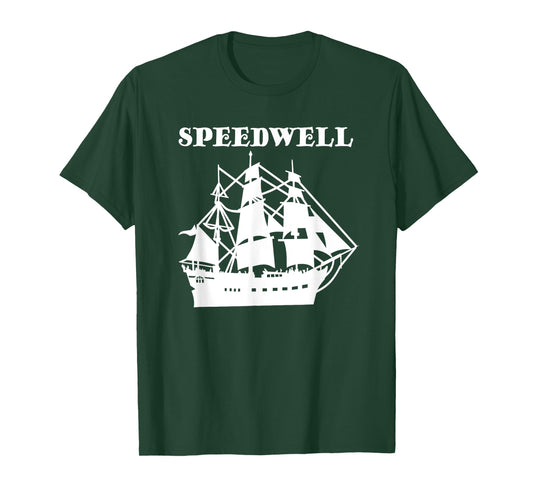 Speedwell Ship - Pilgrim Boat America American History T-Shirt