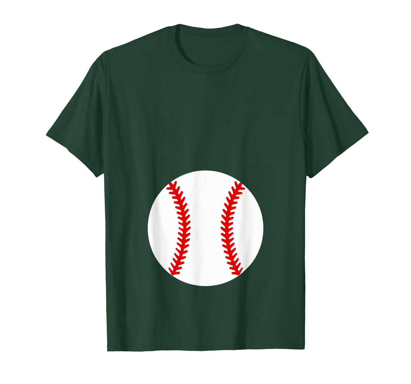 Pregnancy Halloween Costume Shirt - Baseball Pregnant T-Shirt