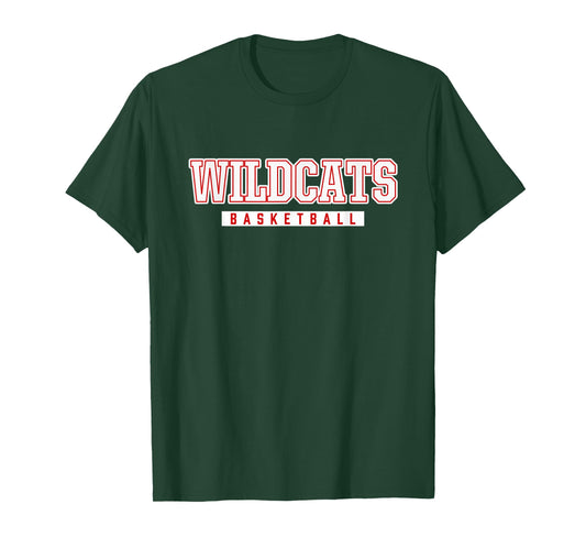 Wildcats Basketball East High School T-Shirt