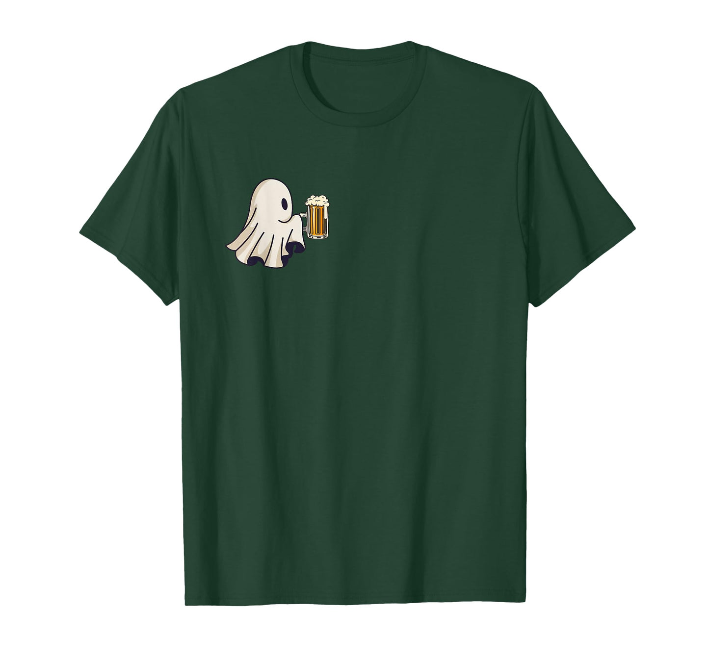 Spooky Season Cute Little Ghost Beer Halloween Costume T-Shirt