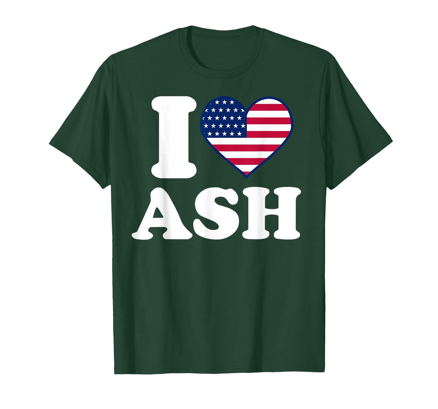 I love Ash I heart Ash T-Shirt