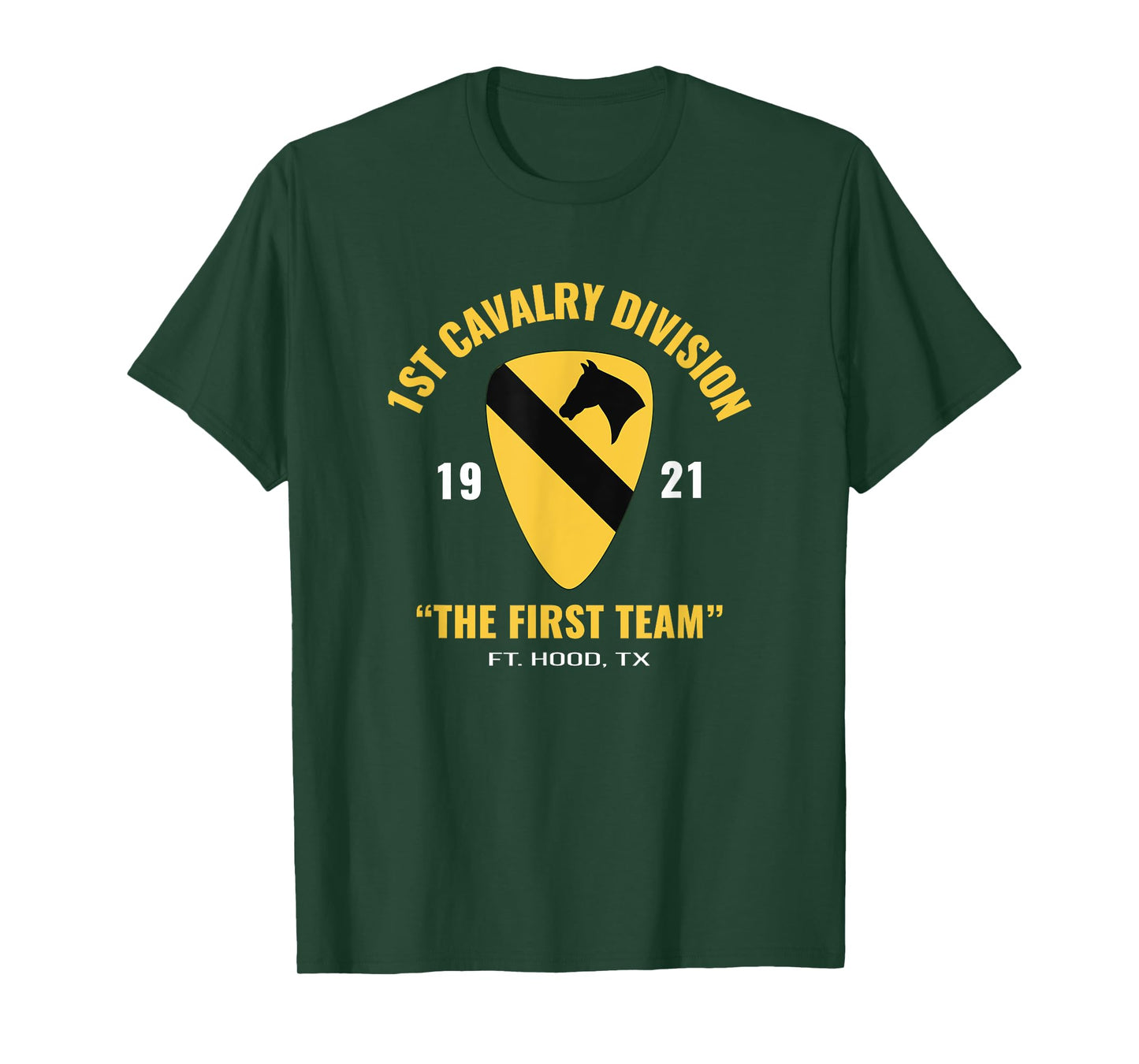 1st Cavalry Scouts The First Team T Shirt T-Shirt