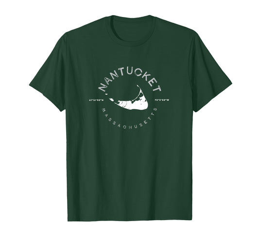 Nantucket Massachusetts Graphic T Shirt T-Shirt