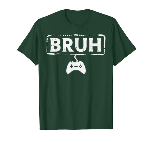 Gamer Bruh Video Game Funny Gaming Teen Men Boys Kids Youth T-Shirt