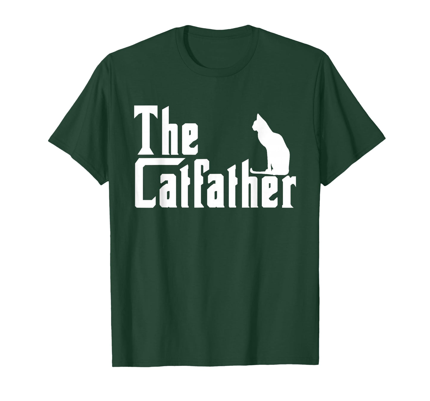 The Catfather Funny Cat Dad Father Lover T-Shirt