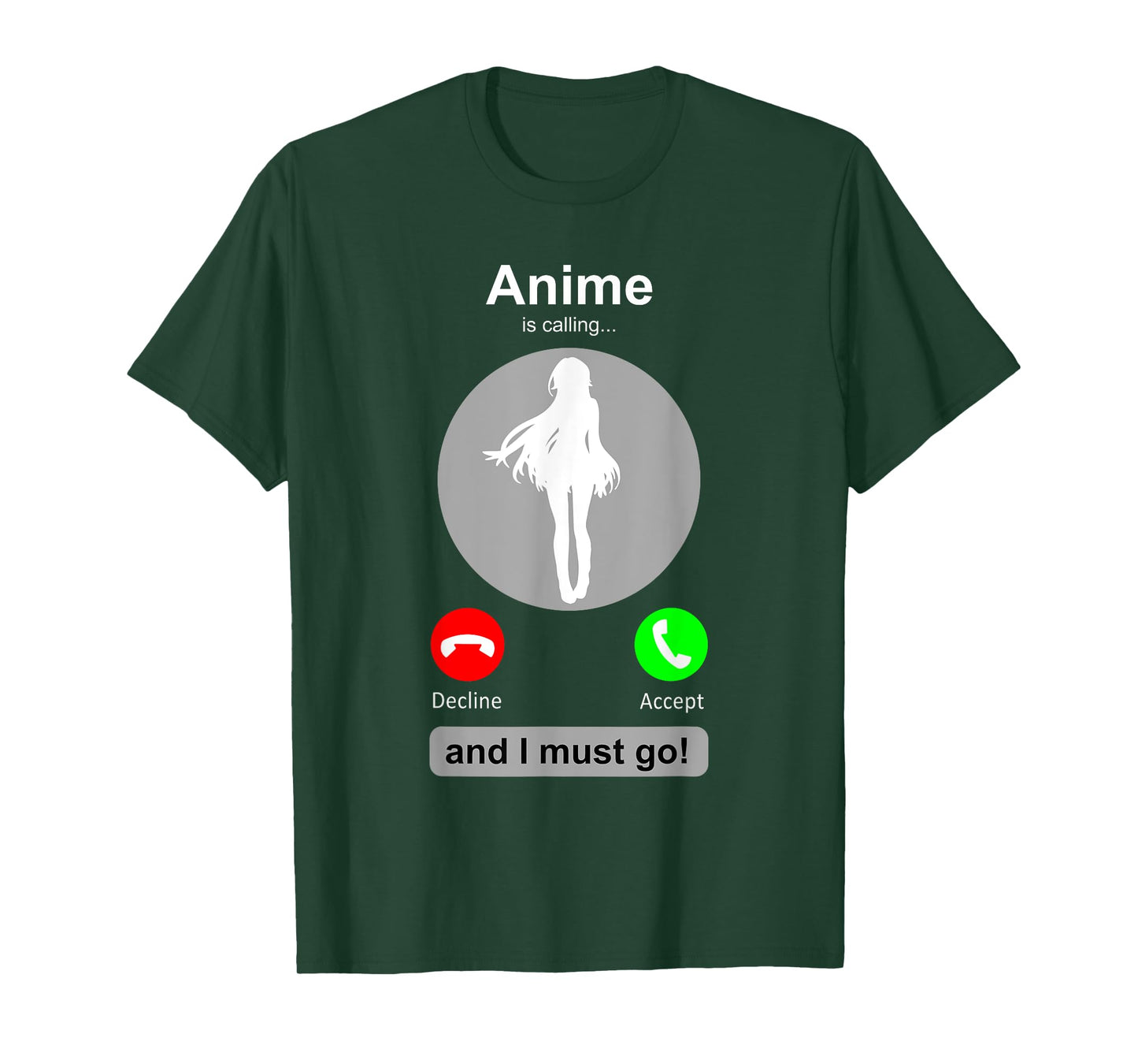 Anime Shirt Funny Anime is Calling Anime Lover Gift T-Shirt