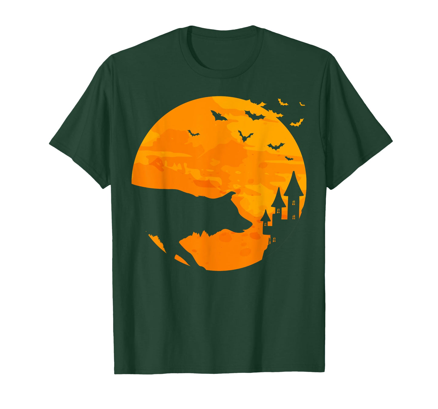 Border Collie Tee Scary Halloween T Shirt T-Shirt