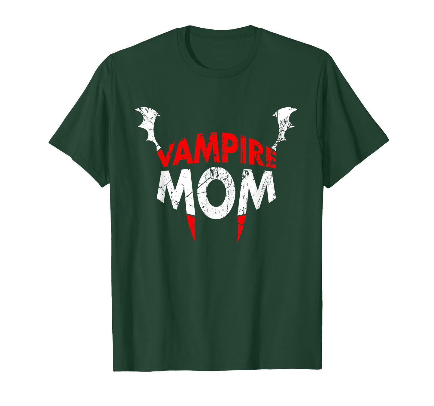 Womens Funny Vampire Mom Halloween Party Costume T-Shirt