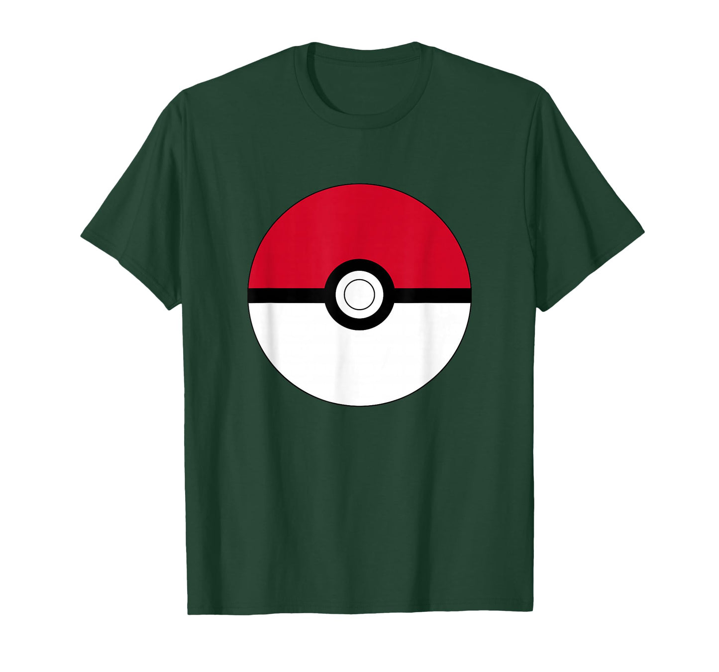 Pokémon Poké Ball Vintage Classic Red & White Logo T-Shirt