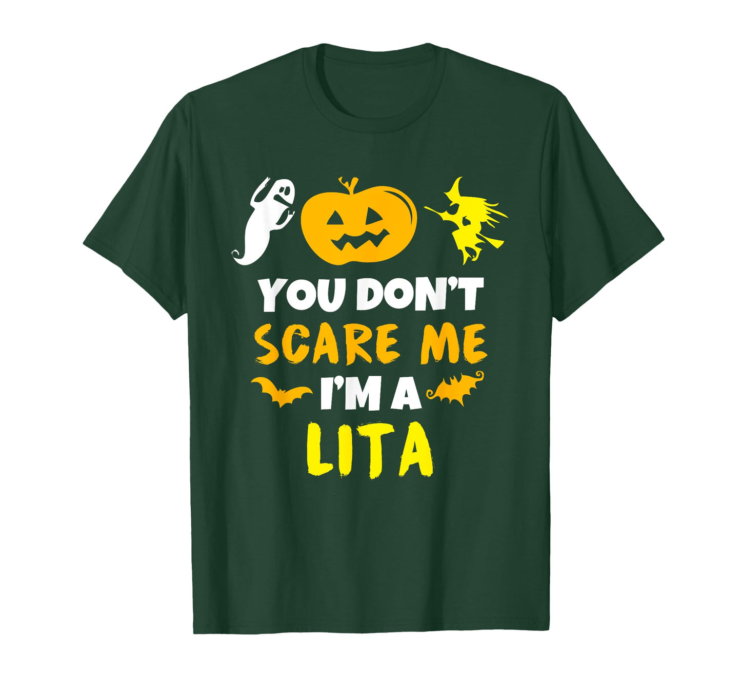 Don't Scare Me Lita Costume Halloween Lazy Easy T-Shirt