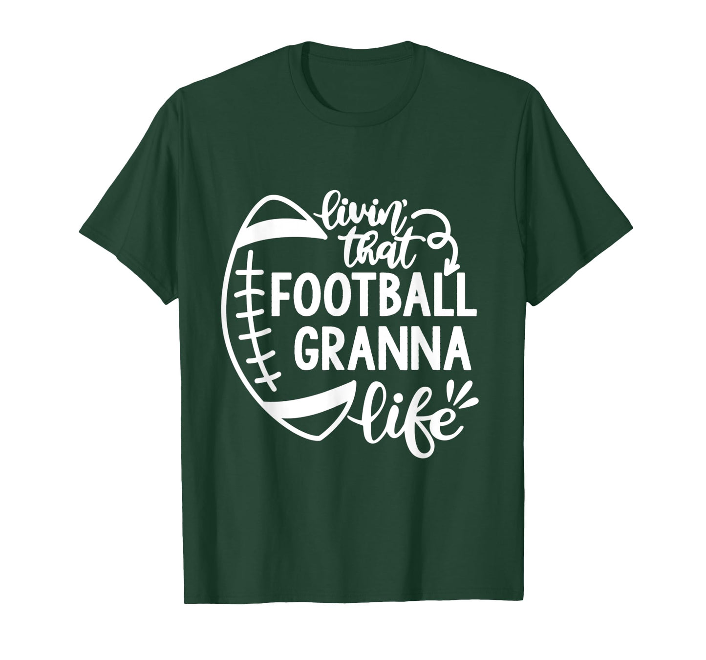 Football Living that Football Granna Life Game day T-Shirt