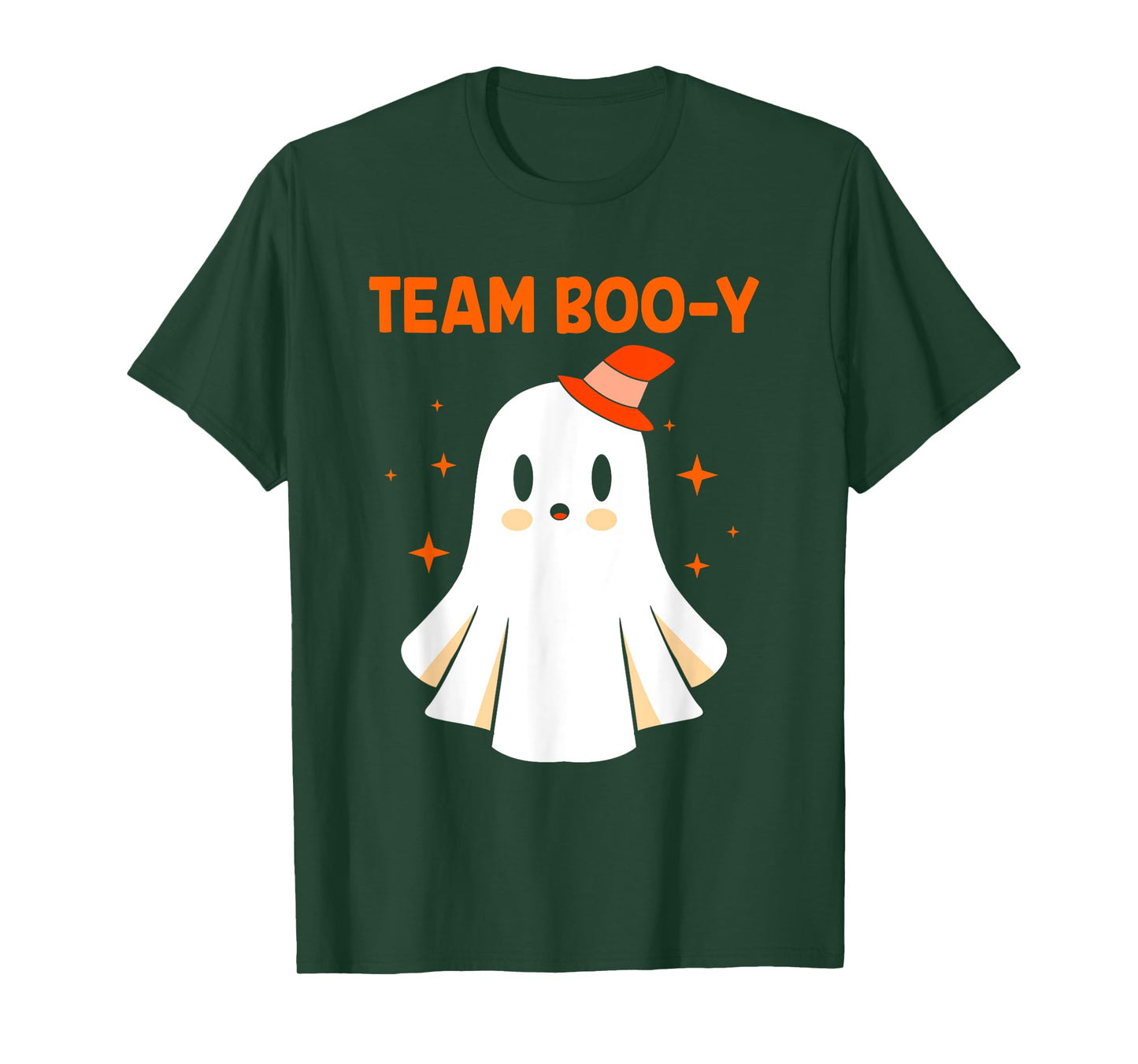 Halloween Team Booy Team Boy Gender Reveal T-Shirt