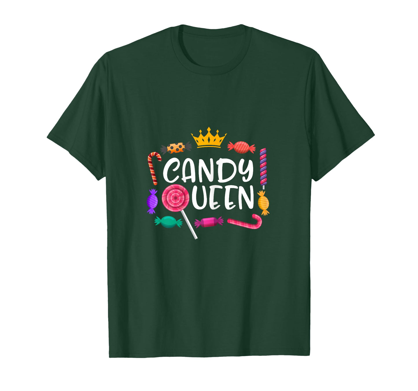 Candy Queen Halloween Lollipop Sweet Lover T-Shirt