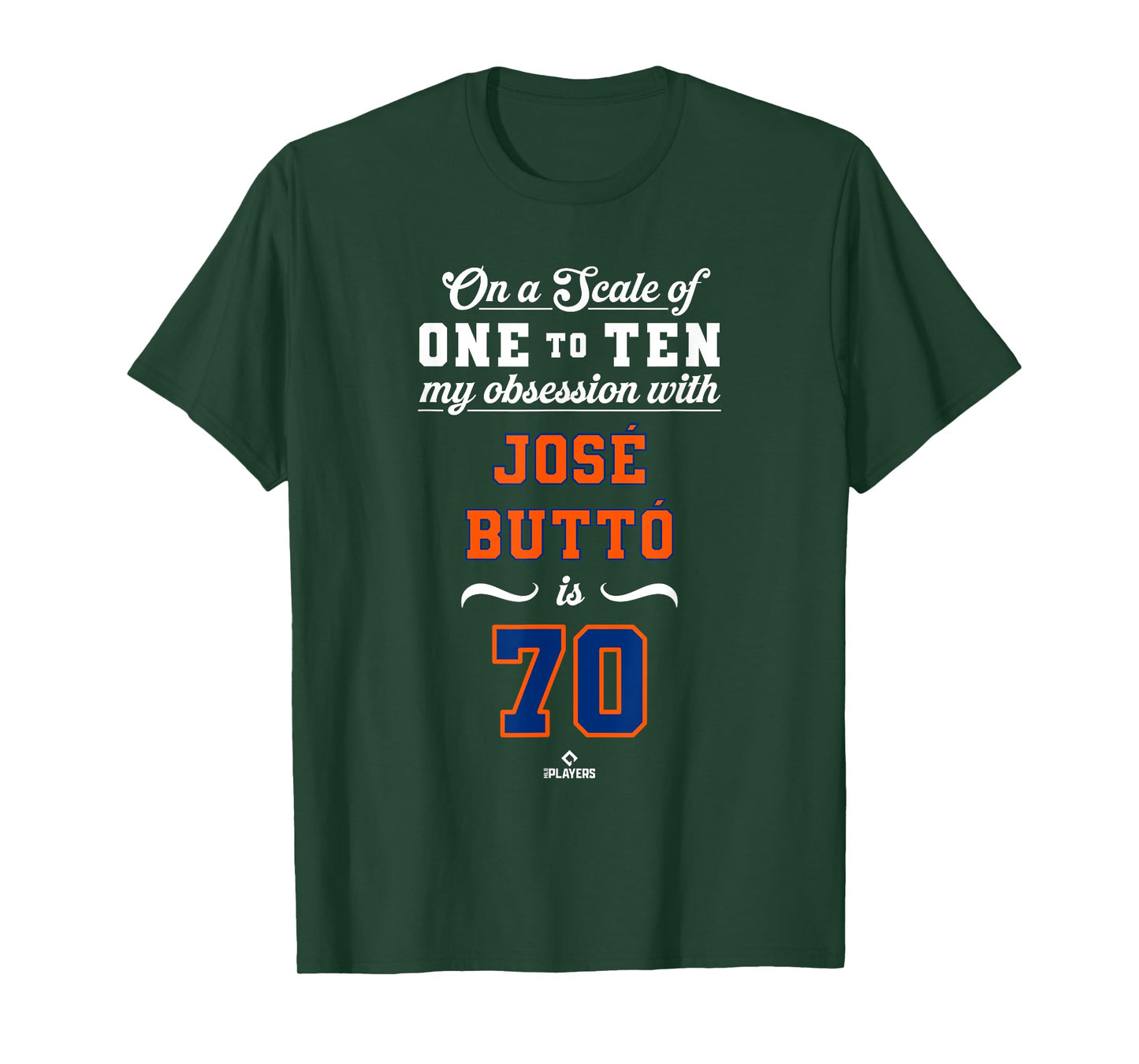 Obsession Jose Butto 70 New York MLBPA T-Shirt