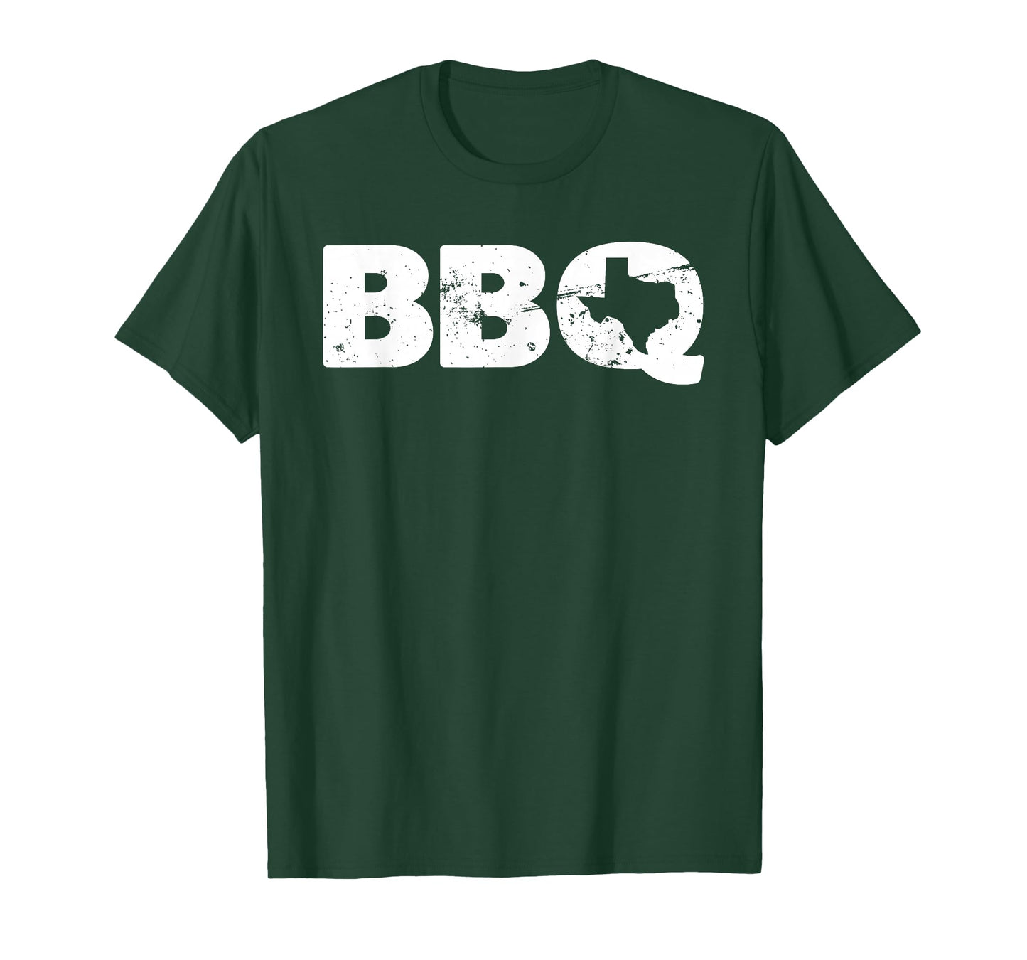 Texas BBQ novelty Texas barbecue and map vintage BBQ T-Shirt
