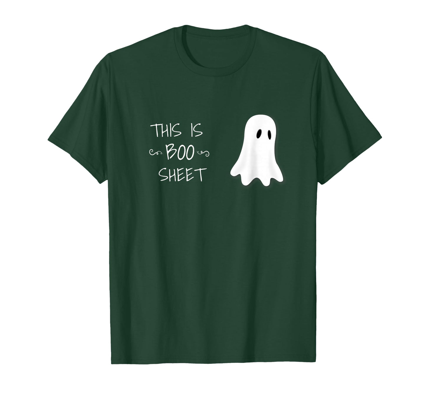 Funny Halloween ghost This is Boo Sheet t-shirt T-Shirt