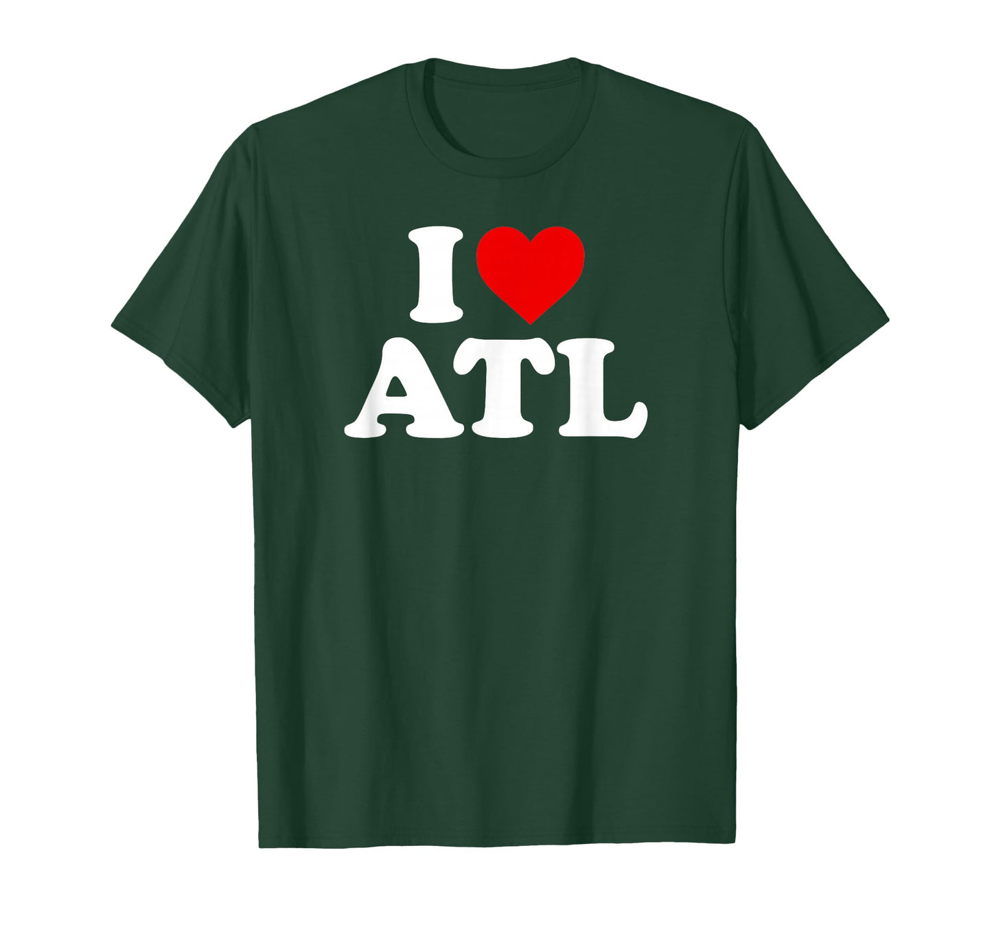 I Love Atlanta ATL - Heart T-Shirt