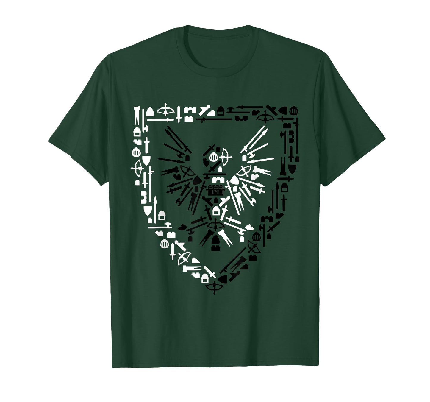 AFOL Black Falcons Castle shirt T-Shirt