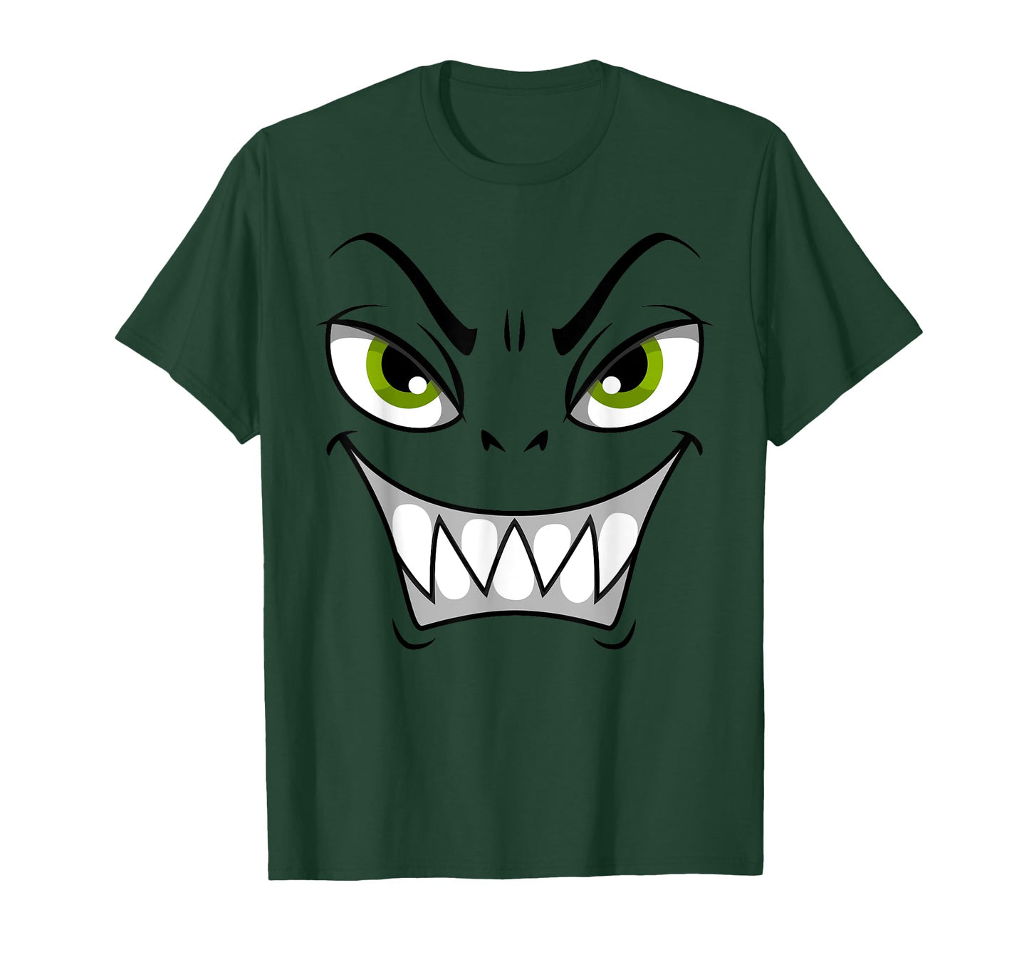 Cute Monster Face Halloween Funny Halloween Kids Adults T-Shirt