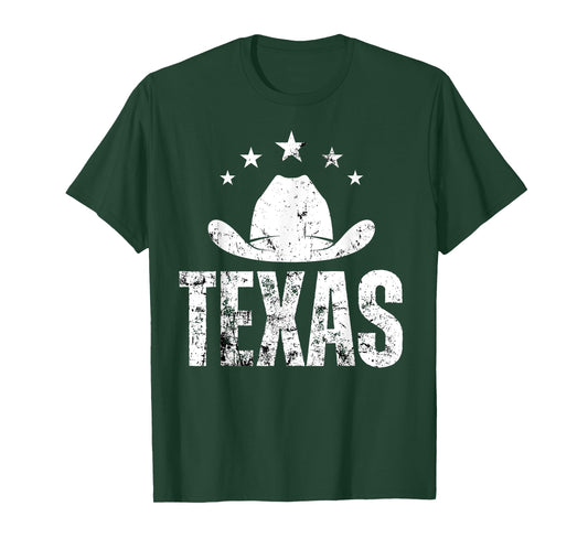 Vintage Texas Cowboys Western Souvenir T-Shirt