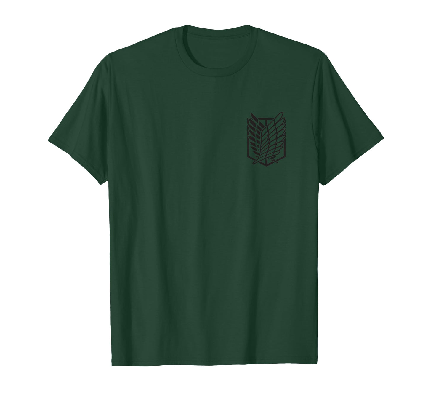 Attack on Titan Season 3 Scout Kanji Front and Back Anime T-Shirt