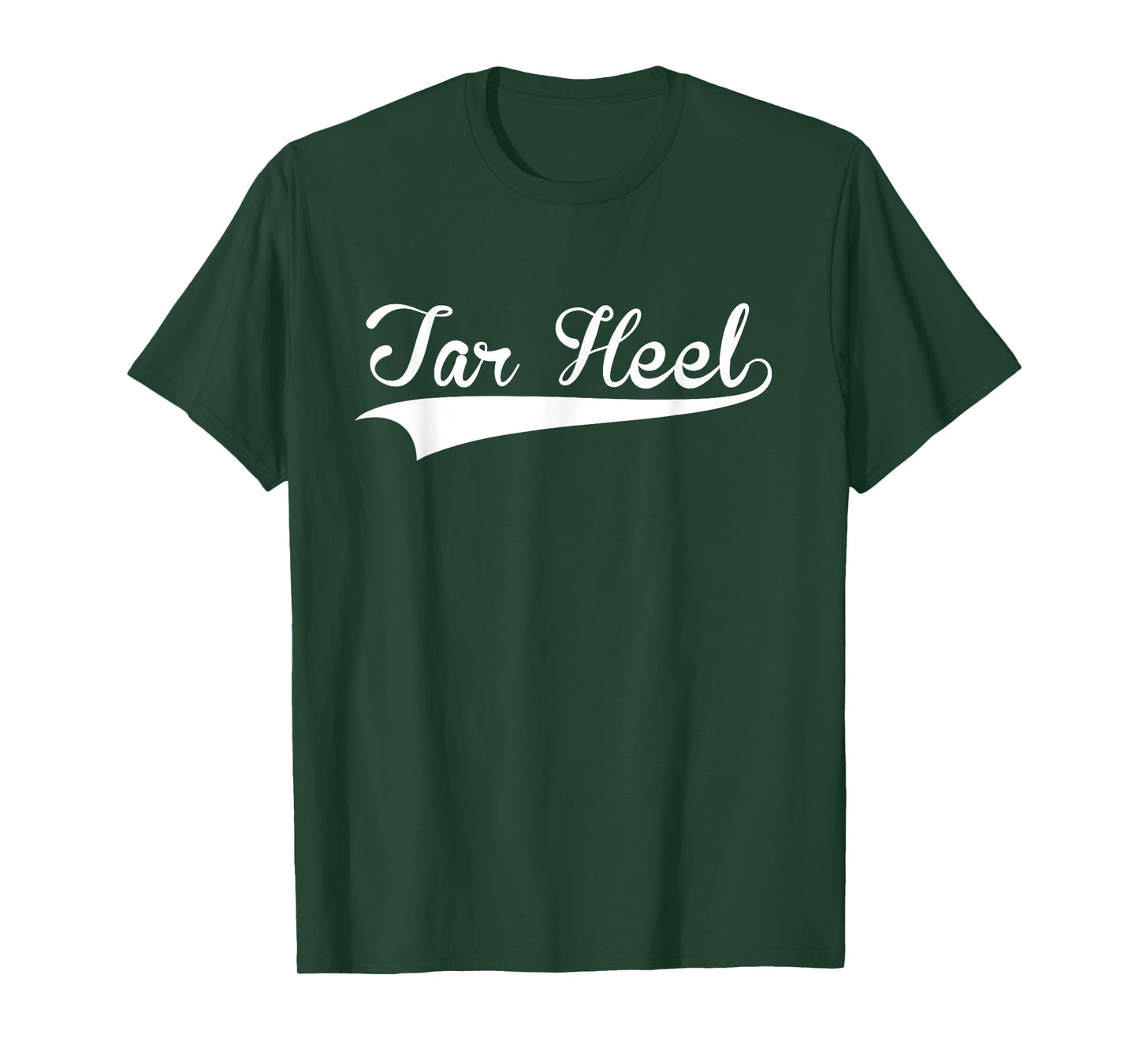 TAR HEEL Baseball Vintage Retro Font T-Shirt