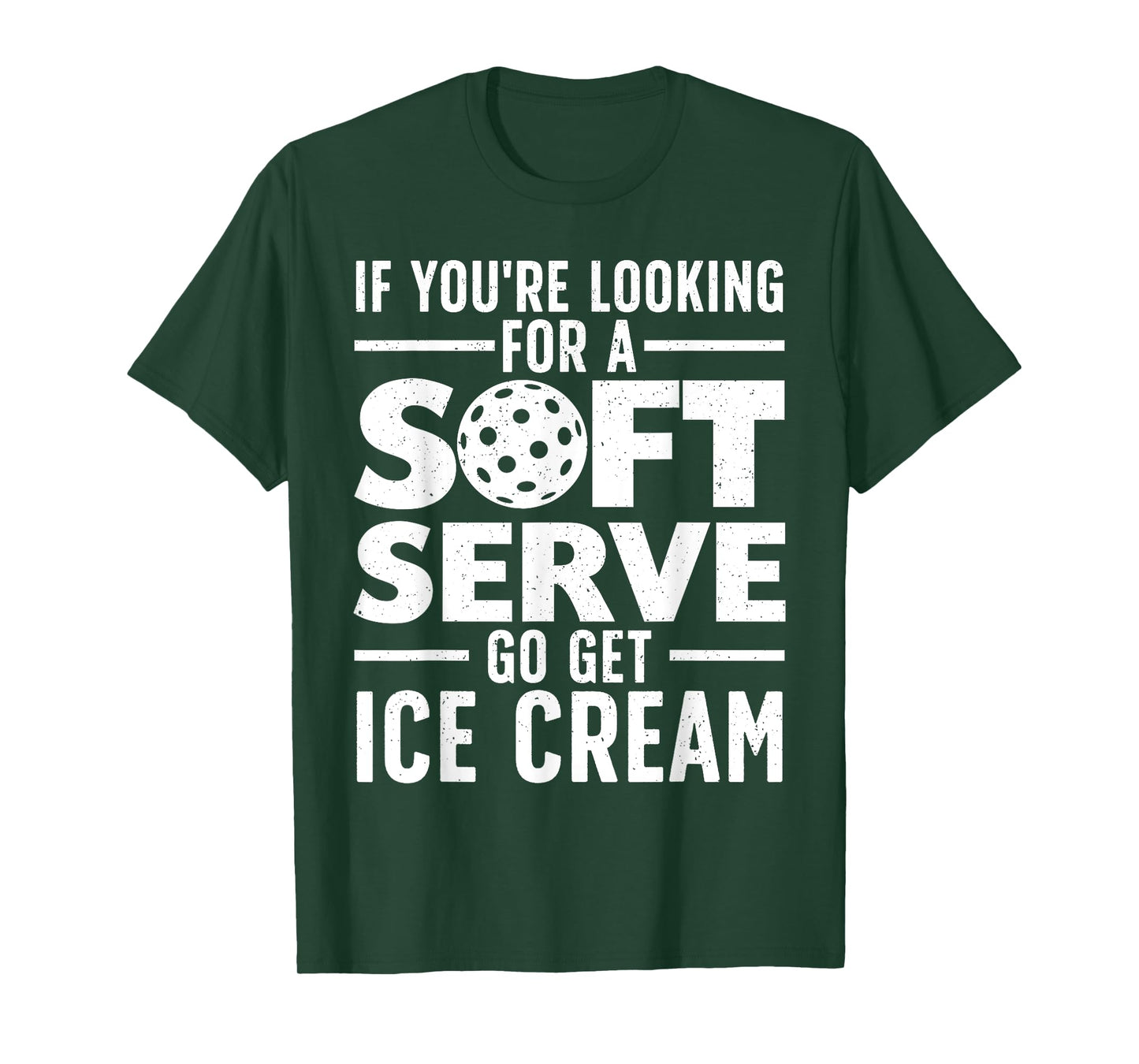Cool Pickleball For Men Women Pickle Ball Player Soft Serve T-Shirt