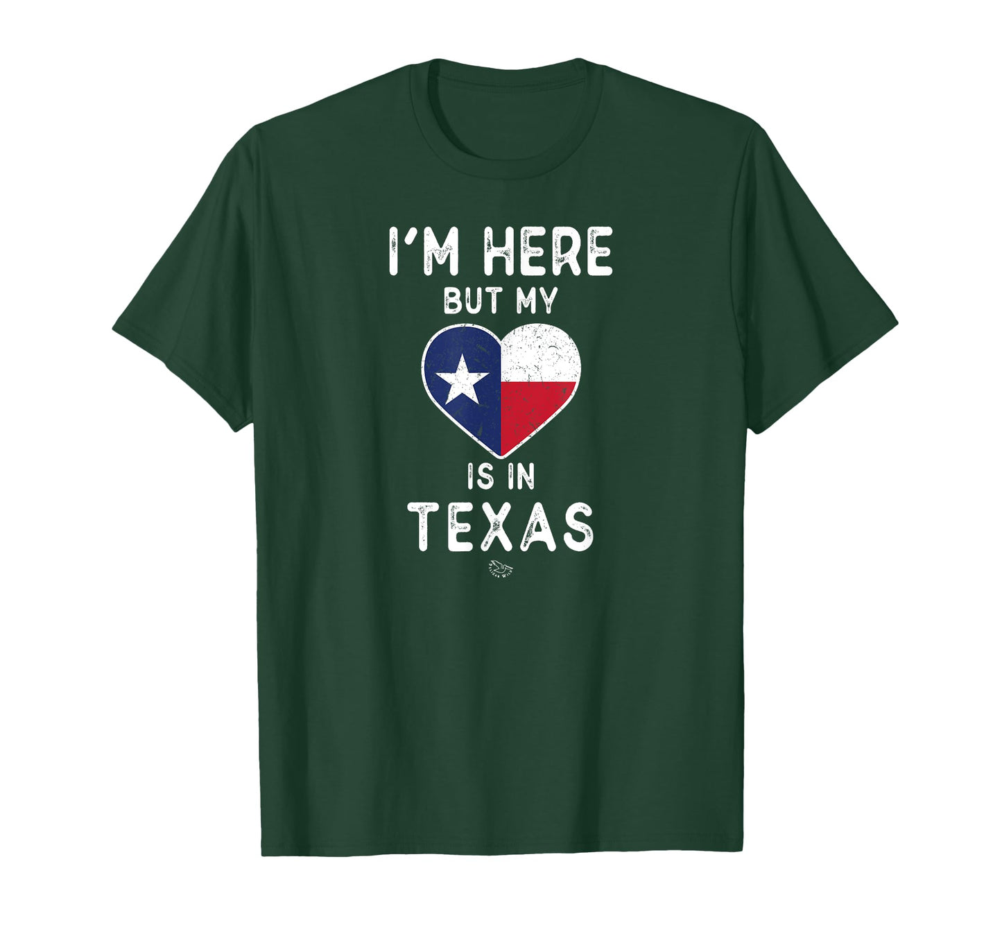 My Heart is in Texas Shirt - Texas Flag T-Shirt Gift T-Shirt