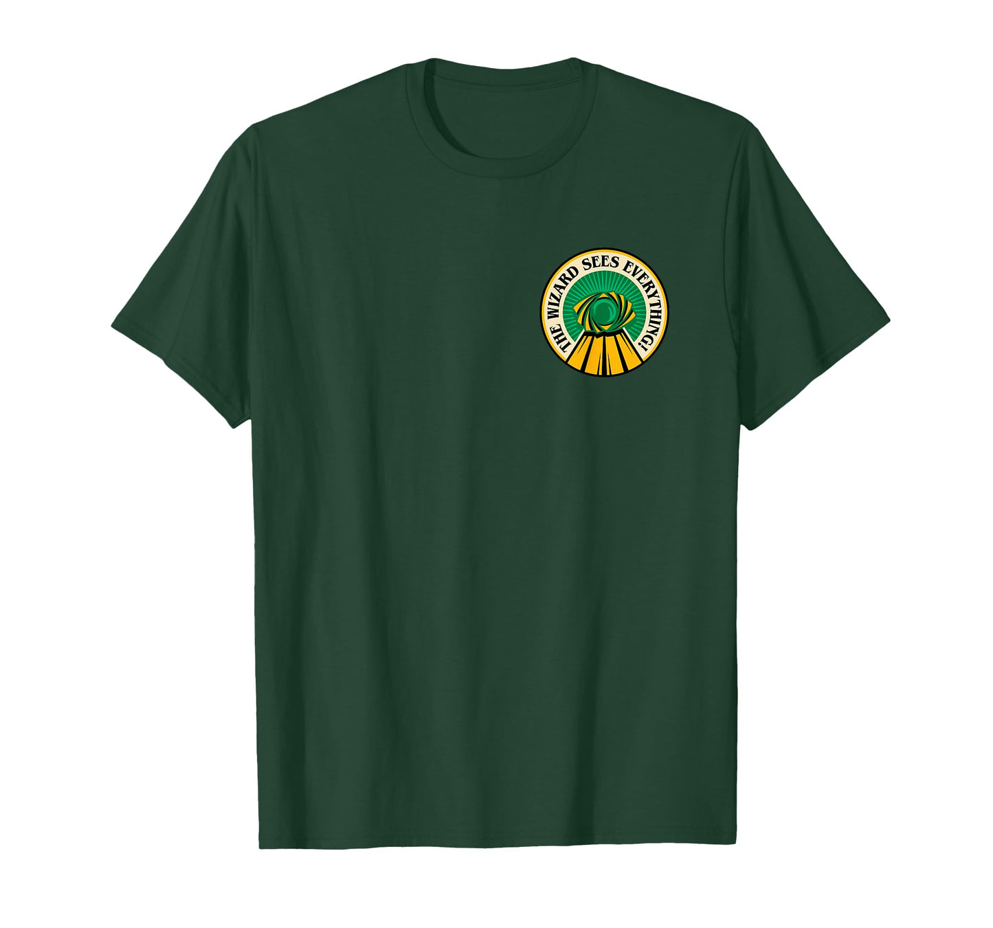 Wicked: for Good The Wizard See's Everything Front & Back T-Shirt