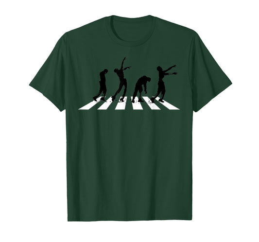 Abbey Road Walking Zombie Halloween T-Shirt