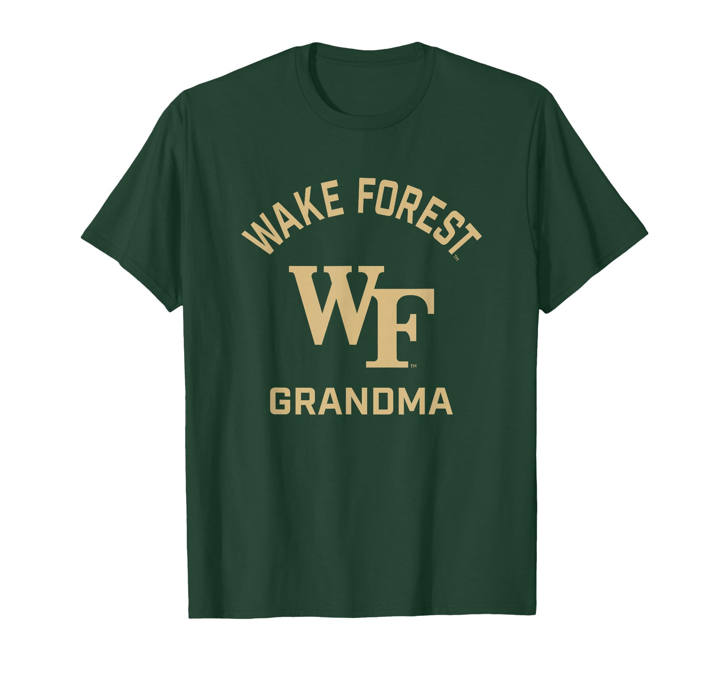 Wake Forest Demon Deacons Arched Grandma T-Shirt