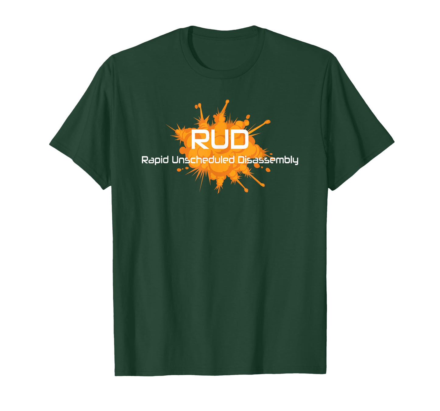 RUD Rapid Unscheduled Disassembly - Space Explosion T-Shirt T-Shirt