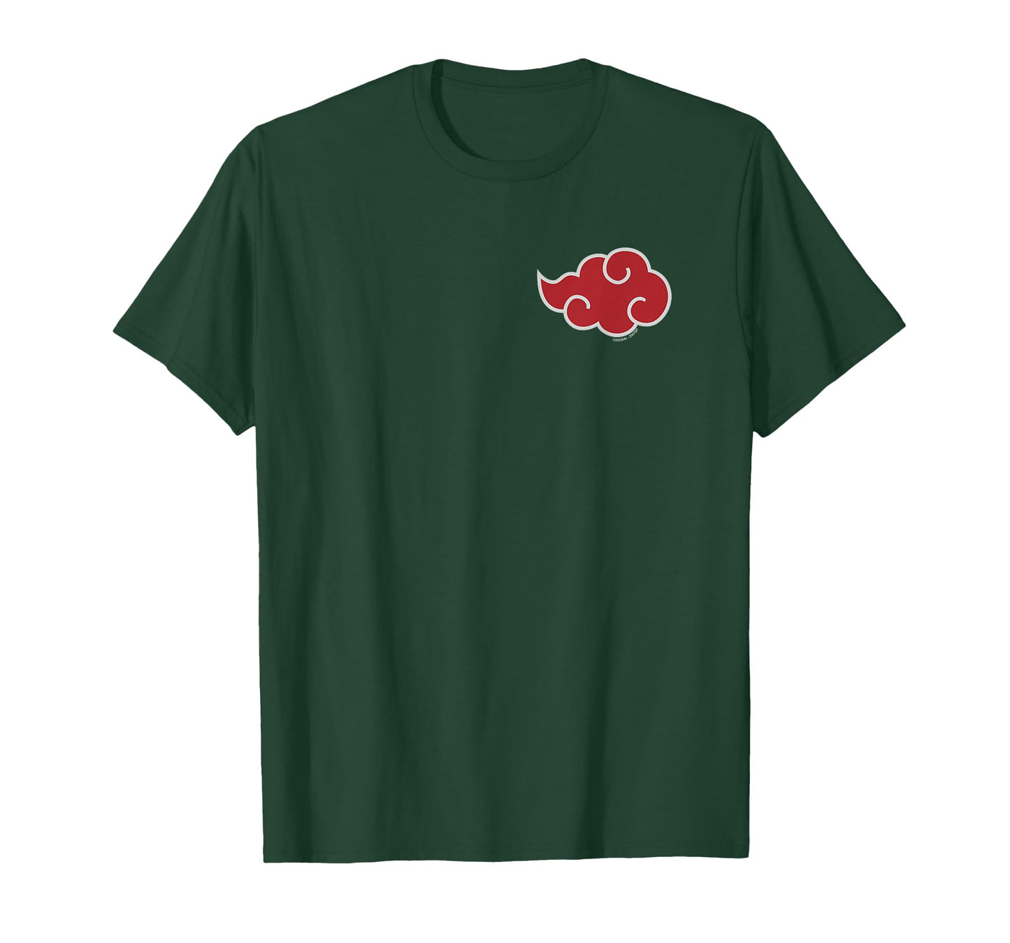Naruto Shippuden Akatsuki Cloud Short Sleeve T-Shirt