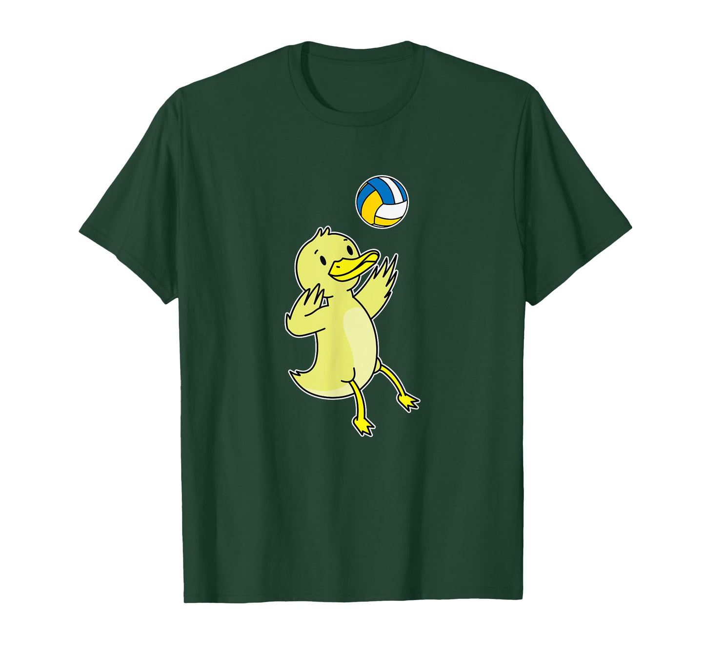 Duck plays Volleyball T-Shirt