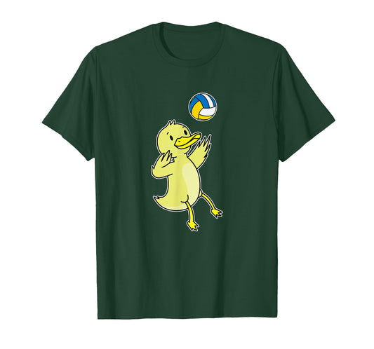 Duck plays Volleyball T-Shirt