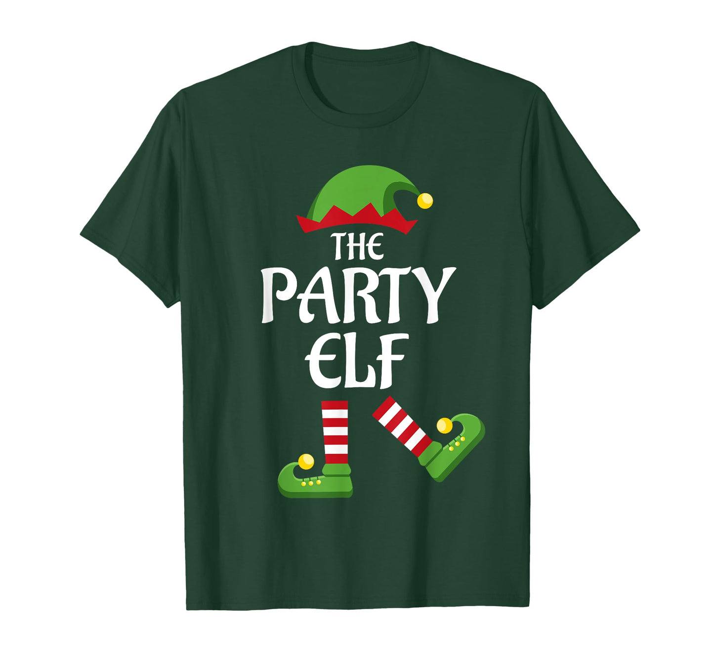 Party Elf Family Matching Group Christmas Dancing T-Shirt