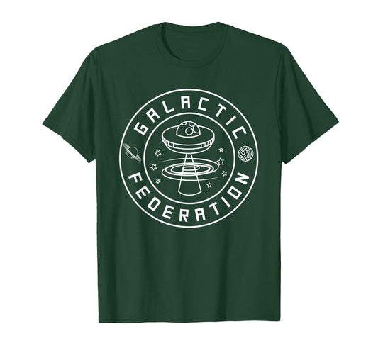 Galactic Federation - Humanity is not ready - Alien T-Shirt