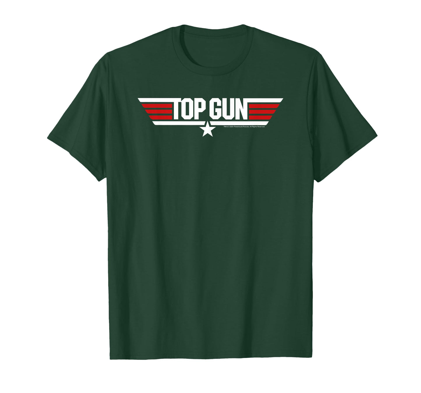 Top Gun White Classic Logo T-Shirt