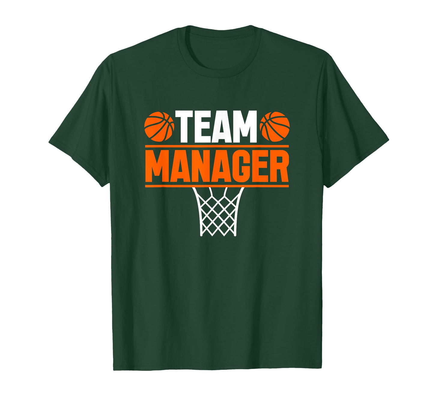 Basketball Team Manager Sports Game Lovers T-Shirt